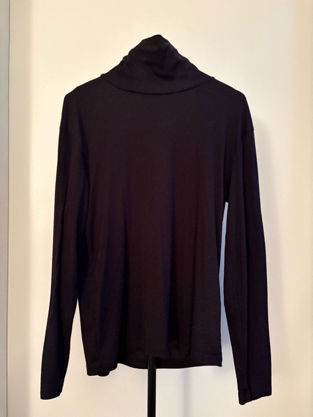 Black Turtleneck Top